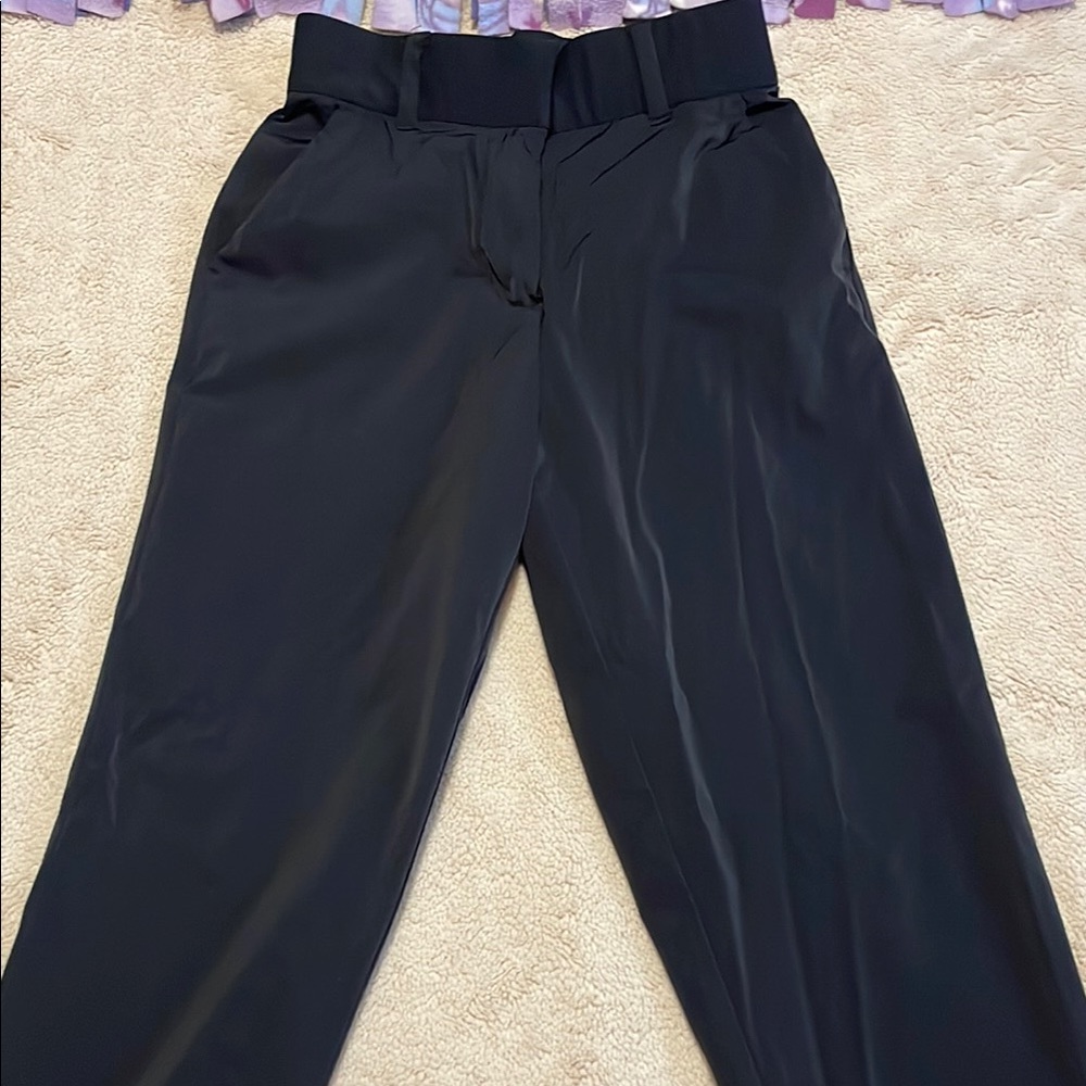 Nike Black Dri-Fit Golf/Track Pants for Active Comfort or Sport Events